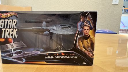 STAR TREK* U.S.S. VENGEANCE™ DIE-CAST METAL MODEL – ULTRA-RARE VILLAIN SHIP!