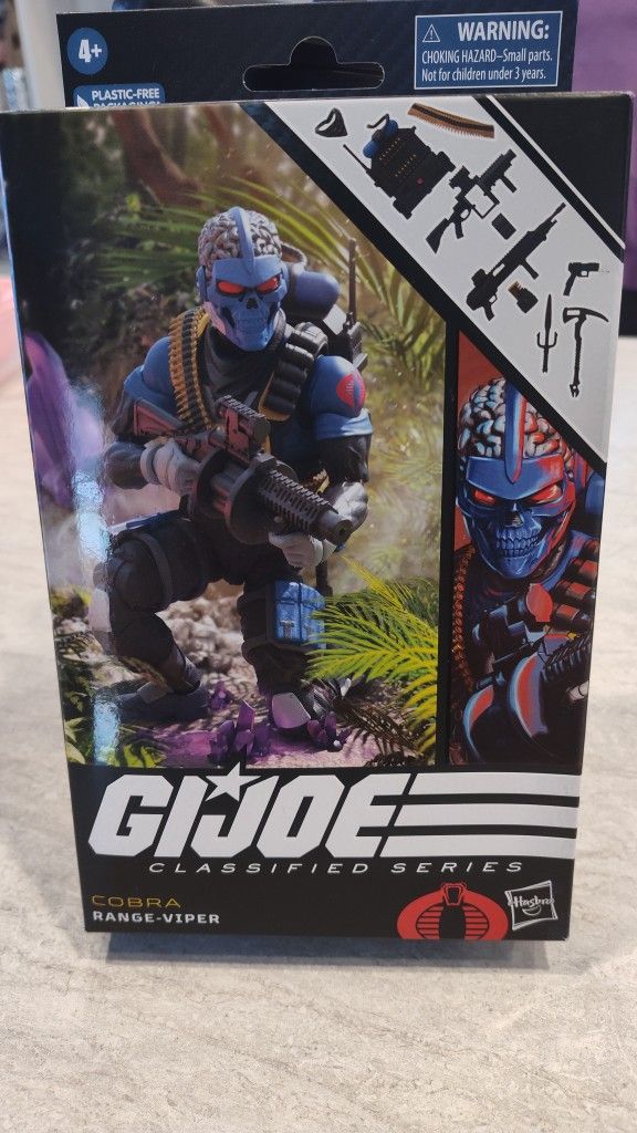 Gi Joe Classified Series Cobra Range Viper Walmart Exclusive 