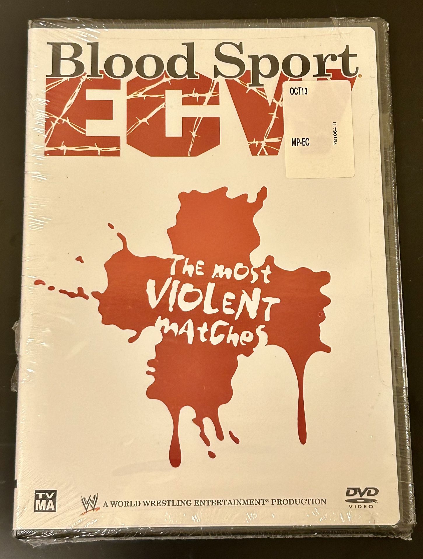 Blood Sport ECW The Most Violent Matches 2-Disc DVD 2006 ECW Wrestling WWF WWE