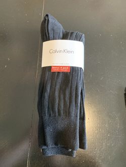 Calvin Klein 4 Pack Dress Socks NWT