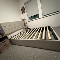 Queen size bed frame 