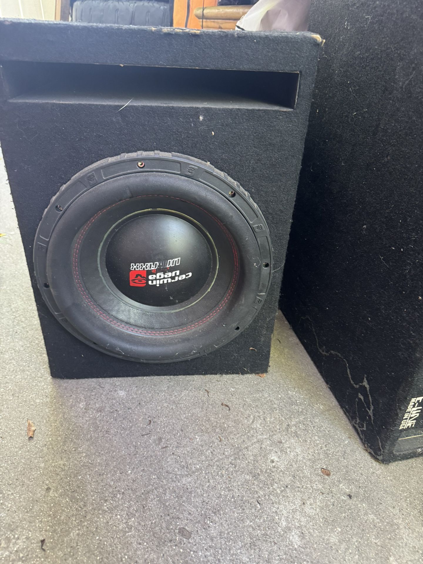 12” professional subwoofer for high spl and open show