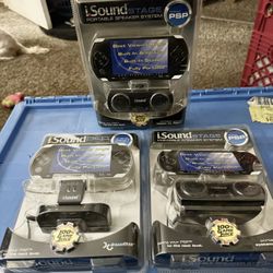 i Sound PSP Speaker System With Stand $10 EACH (NEW) 3 Left 
