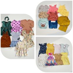 3T baby girl clothes 4 new dresses / ropa de niña 4 vestidos nuevos