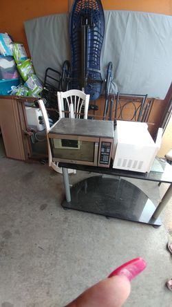 Silver microwave