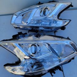 09-14 Nissan Maxima Projector Headlights Luces Calaveras Micas Faros Focos Faroles