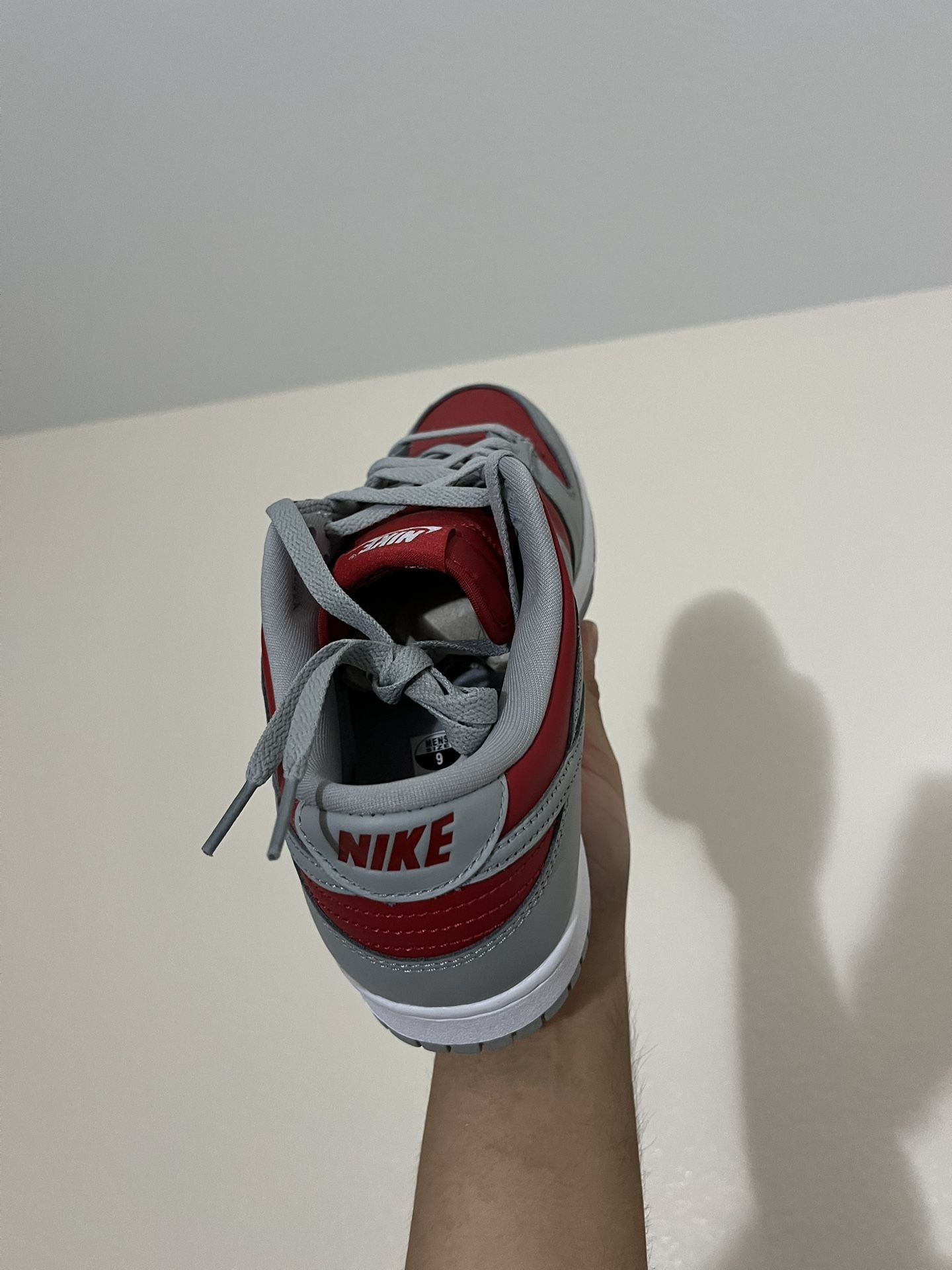 Red and Gray Sneakers with extra laces Nike SB Dunk Low Pro Concepts Red Lobster Size 10 9/10 No  main image 2