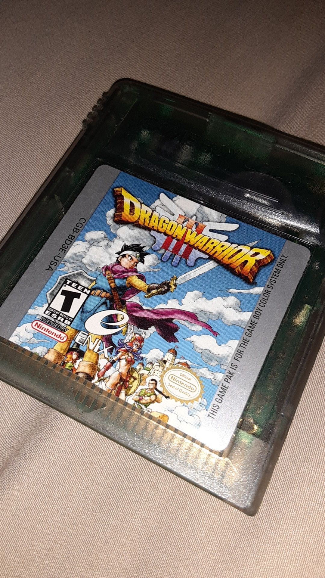 Dragon Warrior 3 for GameBoy Color