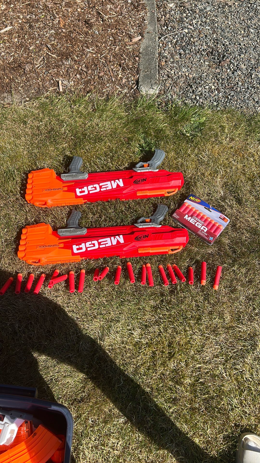 Mega Twinshock Nerf Guns