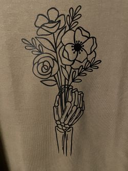 Skeleton Hand Plant Lover Shirt