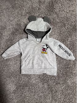 Mickey Grey Hooded Sweater