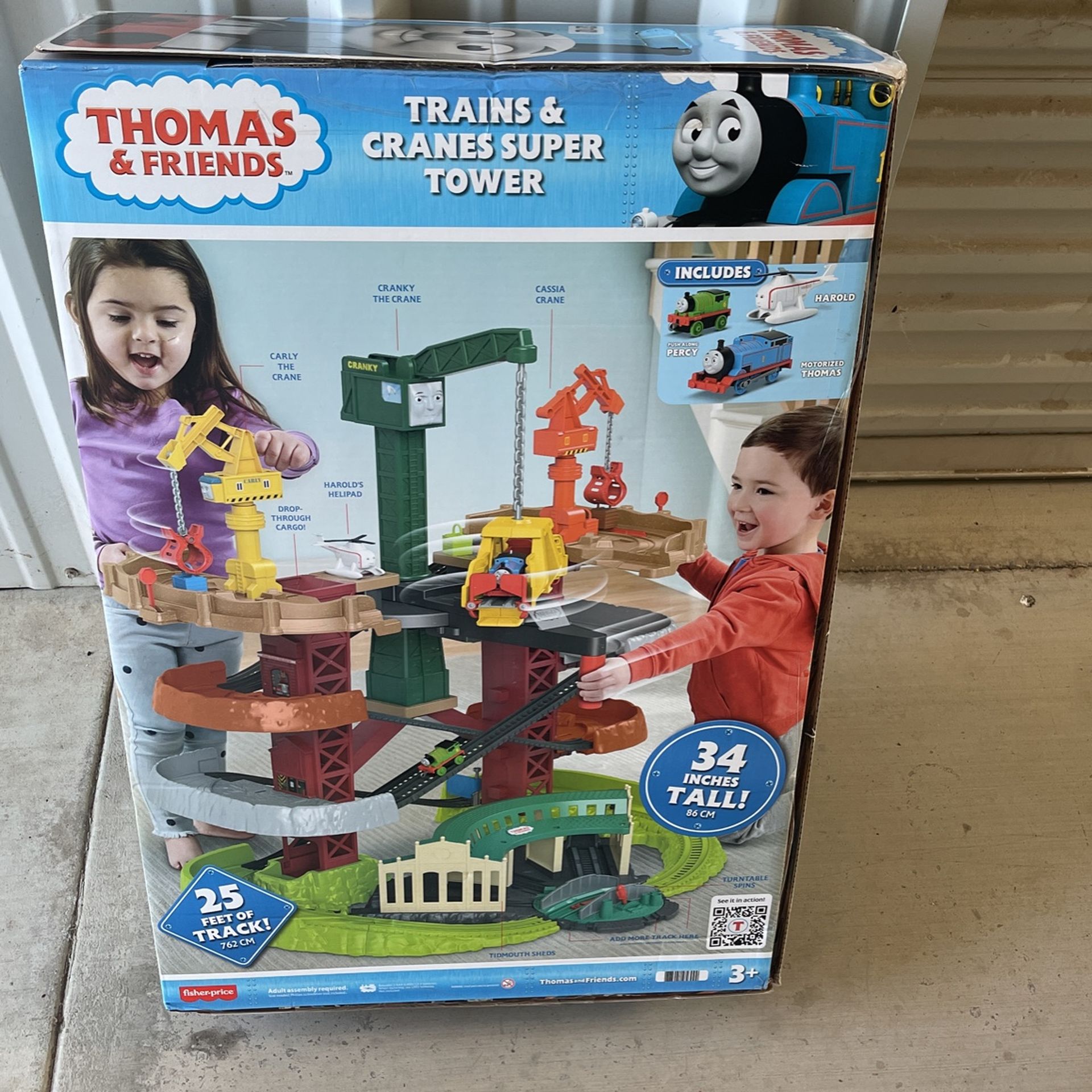 Thomas & Friends Trains & Cranes Super Tower Playset