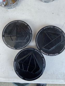 Blaque diamond  wheel center caps