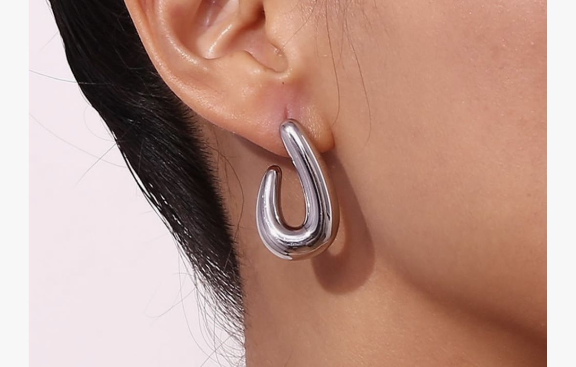 Dangle Hoops Earrings New