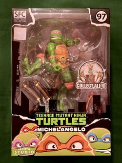 Teenage Mutant Ninja Turtles Michelangelo 7.7" Tall