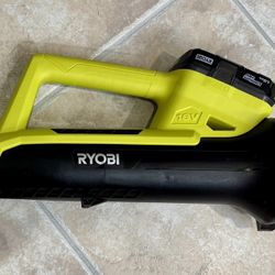 Ryobi One + Leaf Blower With Battery 