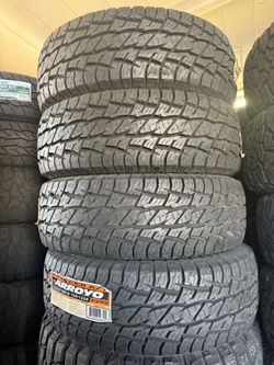 ‼️🚨vendo Set De Llantas Lt 275 70 18 Arroyo Tires Allterain