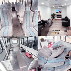 Shuttle Bus Turn Into Luxury 