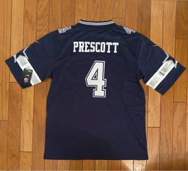 Navy Dallas cowboys Prescott jersey