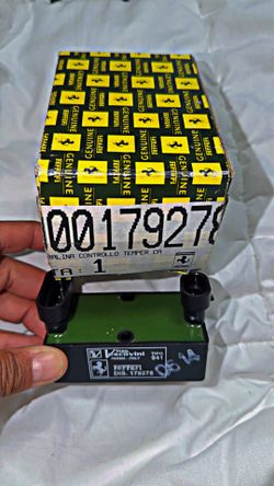 Genuine Ferrari OEM Catalyst Temperature ECU 179278 NOS in Original Box