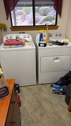 Washer and dryer