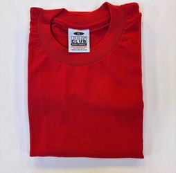 XL Red Heavyweight Pro Club T-shirt