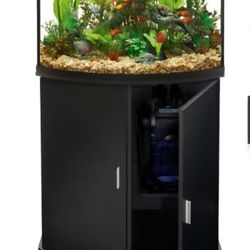 36-Gallon Bow Front Aquarium with Stand