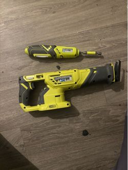Ryobi 4v screwdriver, ryobi 18v p519 reciprocating saw