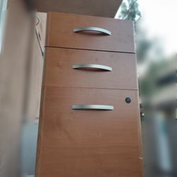 Lightly Used File Cabinet (No Key For Lock)