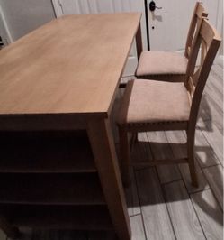 Height Dining Table and 4 Barstools