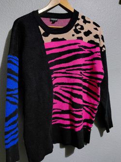 Torid Animal Print Sweater 