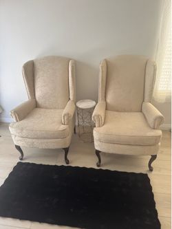 2 comfortable chairs