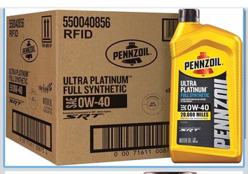 Pennzoil Ultra Platinum Full Synthetic 0W-40 Motor Oil