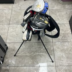 Golf Club Set With Bag