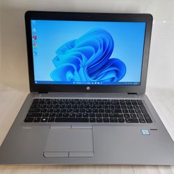 Fixed Price: HP EliteBook 850 G3 15.6'' Laptop Core i7/ 16GB / 256 SSD Windows 11 #7439