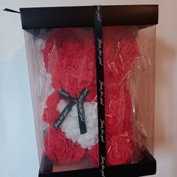 New In Box Flower Bear Mother's Day Gift