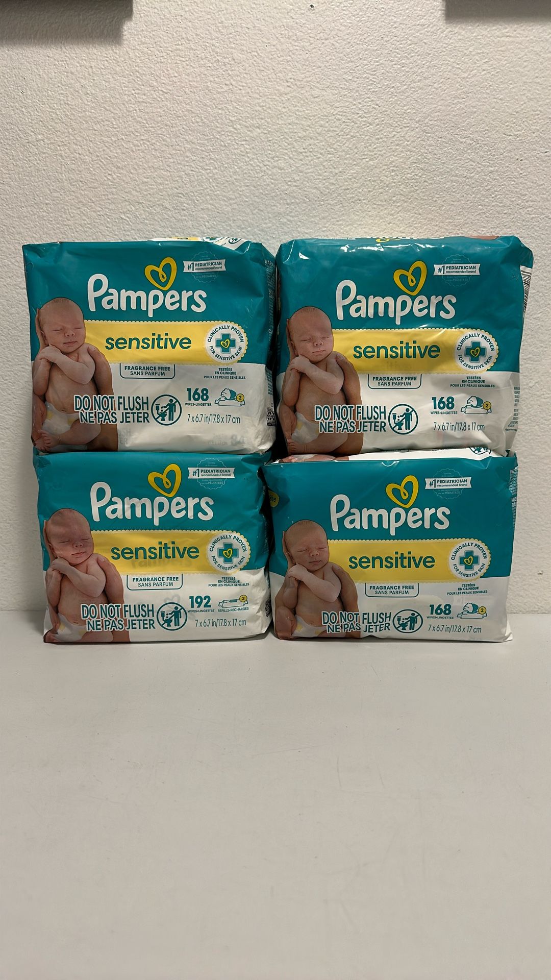 Pampers Wipes $6 Each