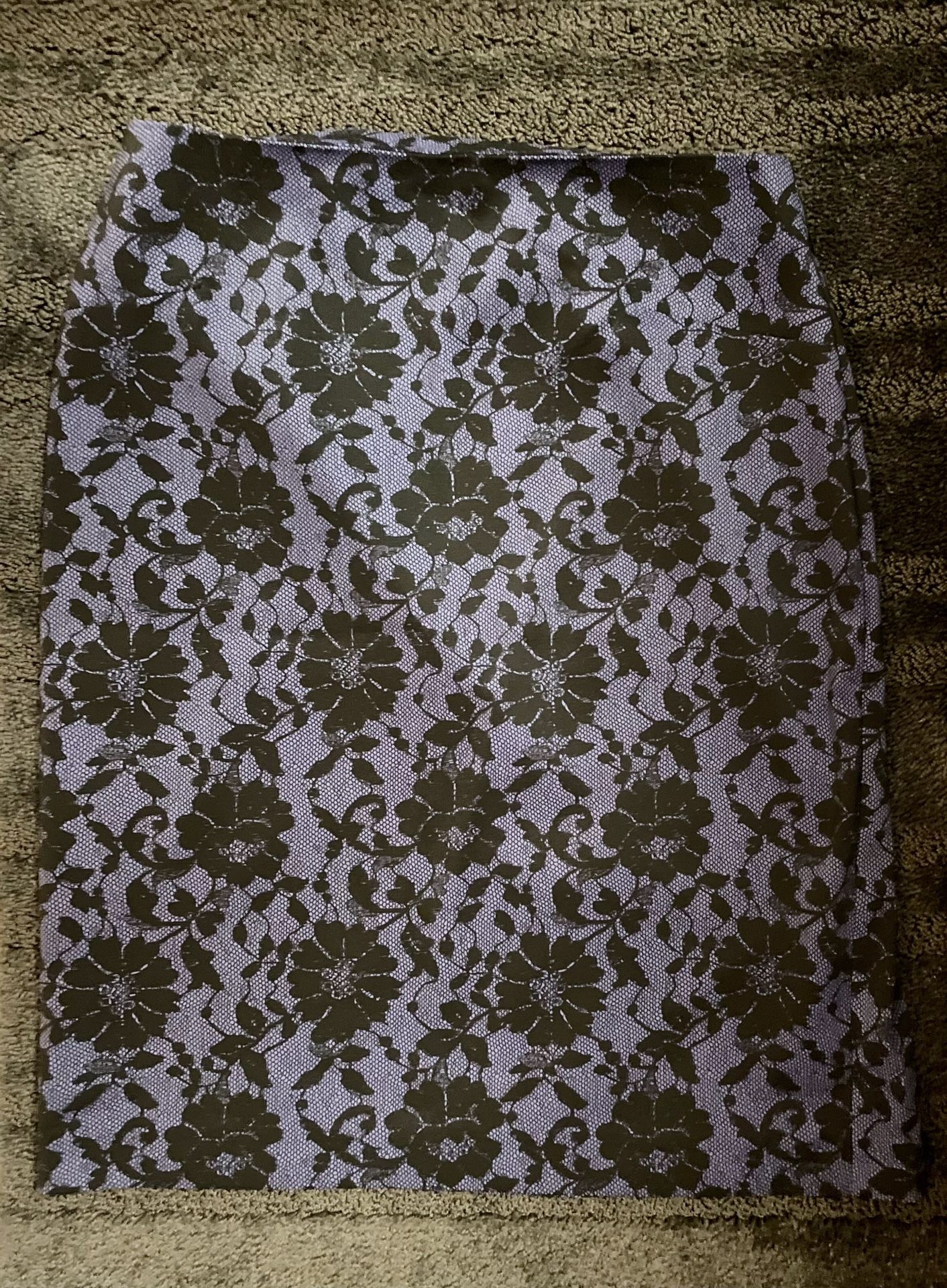 Express Stretch Knee Length Skirt, Size XS (1-2)