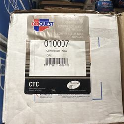 Carquest 010007 A/C Compressor – Brand New – Automotive AC Unit