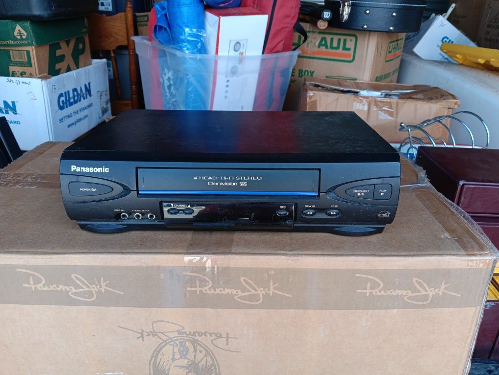 Vintage Panasonic Vcr Vhs Player