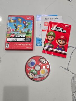 Super Mario Bros Wii CIB