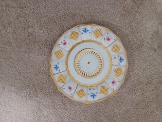 Antique Meissen Porcelain Plate 