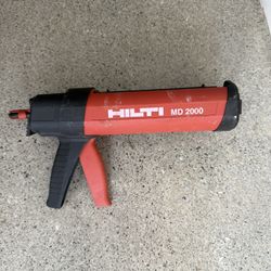 MAKE AN OFFER! - Hilti MD 2000 Epoxy/Adhesive Dispenser – Heavy-Duty Caulking Gun