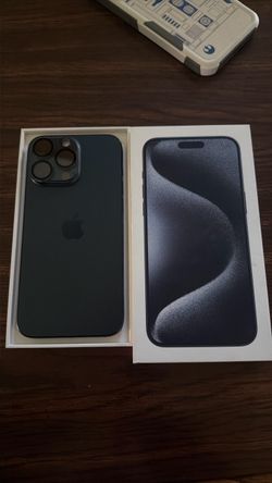 LIKE NEW Apple iPhone 15 Pro MAX 256GB Titanium Blue