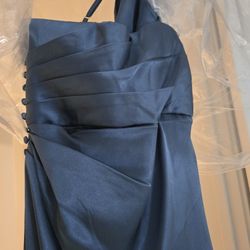 Long Blue Formal Dress 