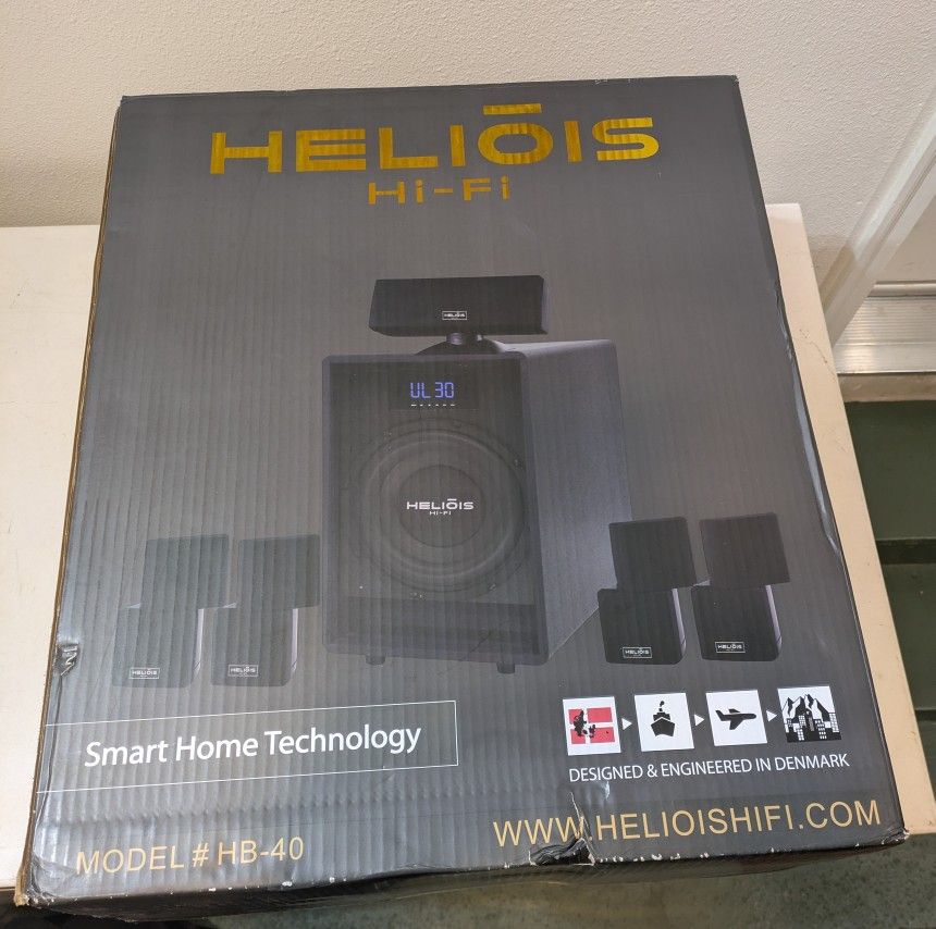 Heliois Hi-Fi Smart Home Sound System /Speakers