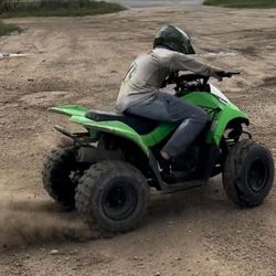 Kawasaki 2017 90cc Automatic And Yamaha Blaster 2005 Two-stroke $2200 For Each  