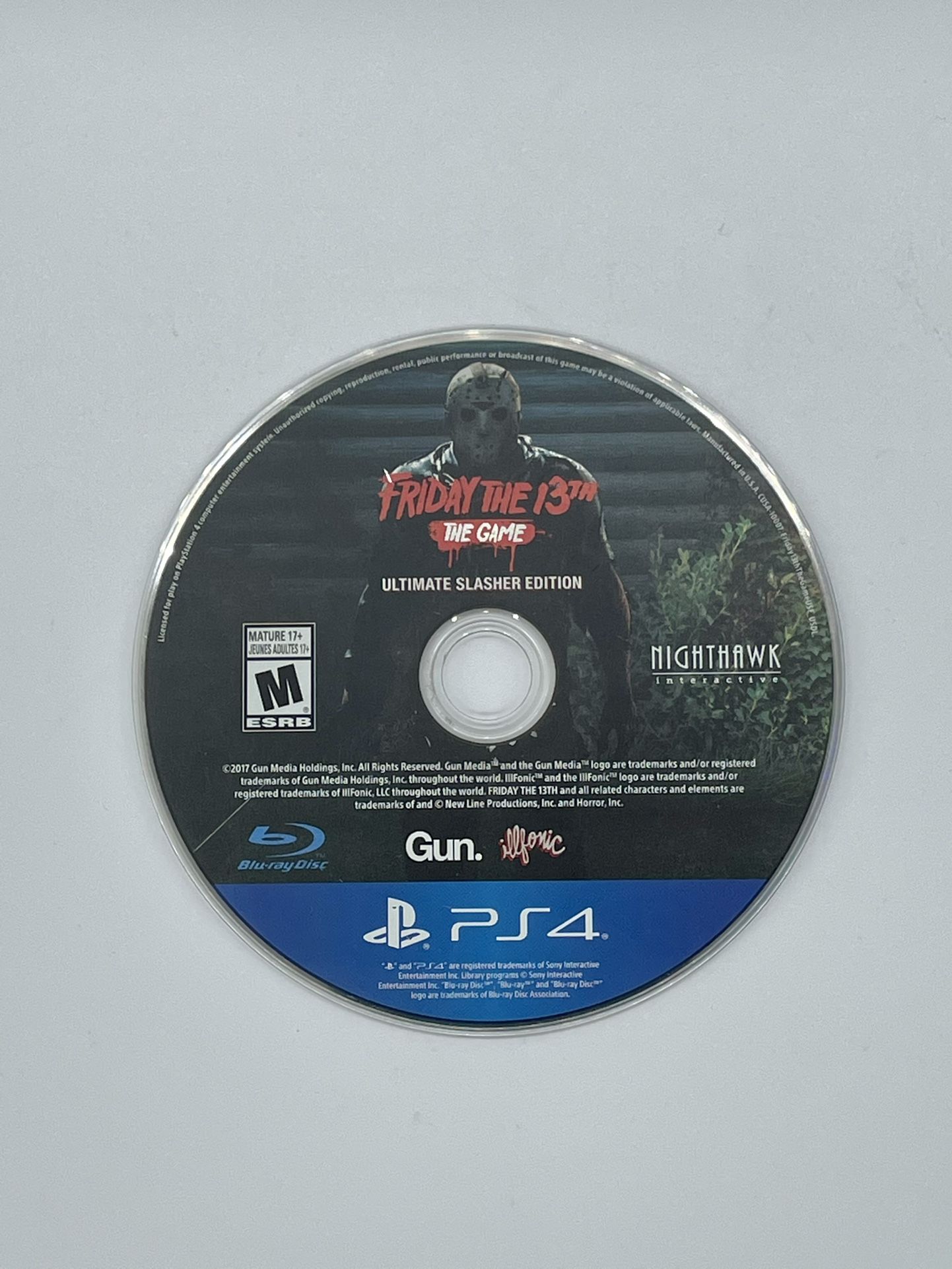 PS4 Friday The 13th The Game Video Game 