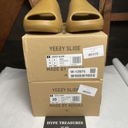 Yeezy Slide Ochre Sizes 9,10 Available 