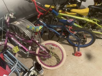 Bikes Used $10 Girls Bike $20 Boys 